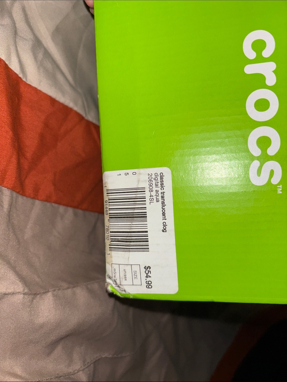 Crocs Classic Translucent Clog - Picture 6 of 6